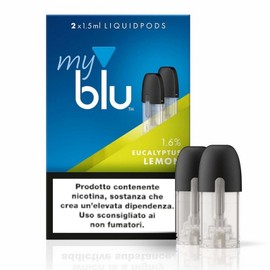 MY BLU PODS EUCALIPTO LIMONE 0,8 MG (2PODS)