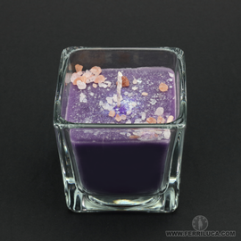 NATURAL CANDLES grande Purple