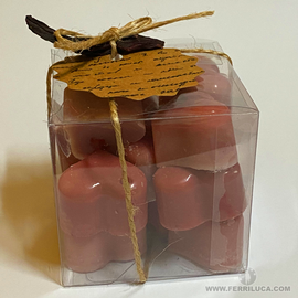 NATURAL CANDLES Brucia essenze Red Hearts